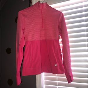 pink adidas pullover